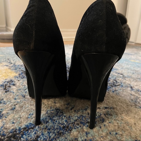 2 for $40 Sexy All Black Platform Heels - Picture 4 of 5